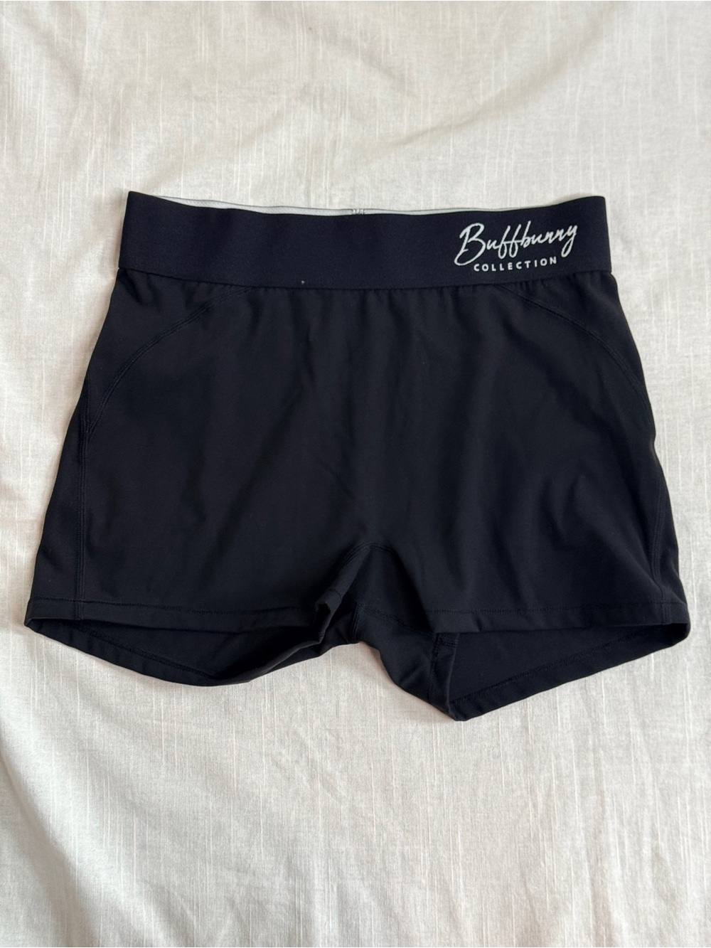 Buffbunny Collection Black 2.5" NuBre Athletic Shorts Medium EUC